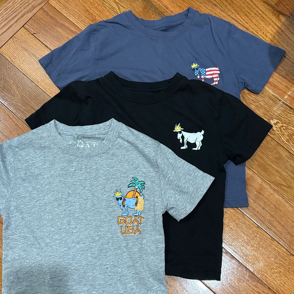 Goat USA youth tshirt bundle